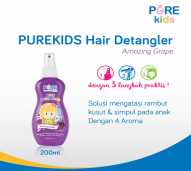 PURE KID HAIR DETANGLER 200 ML GRAPE